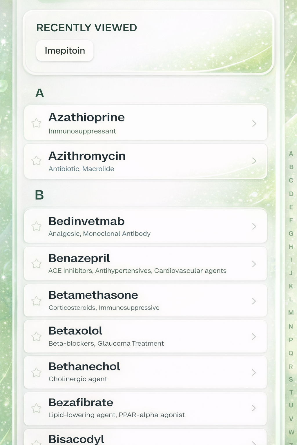 Smart Drug Search — browse 500+ veterinary medications