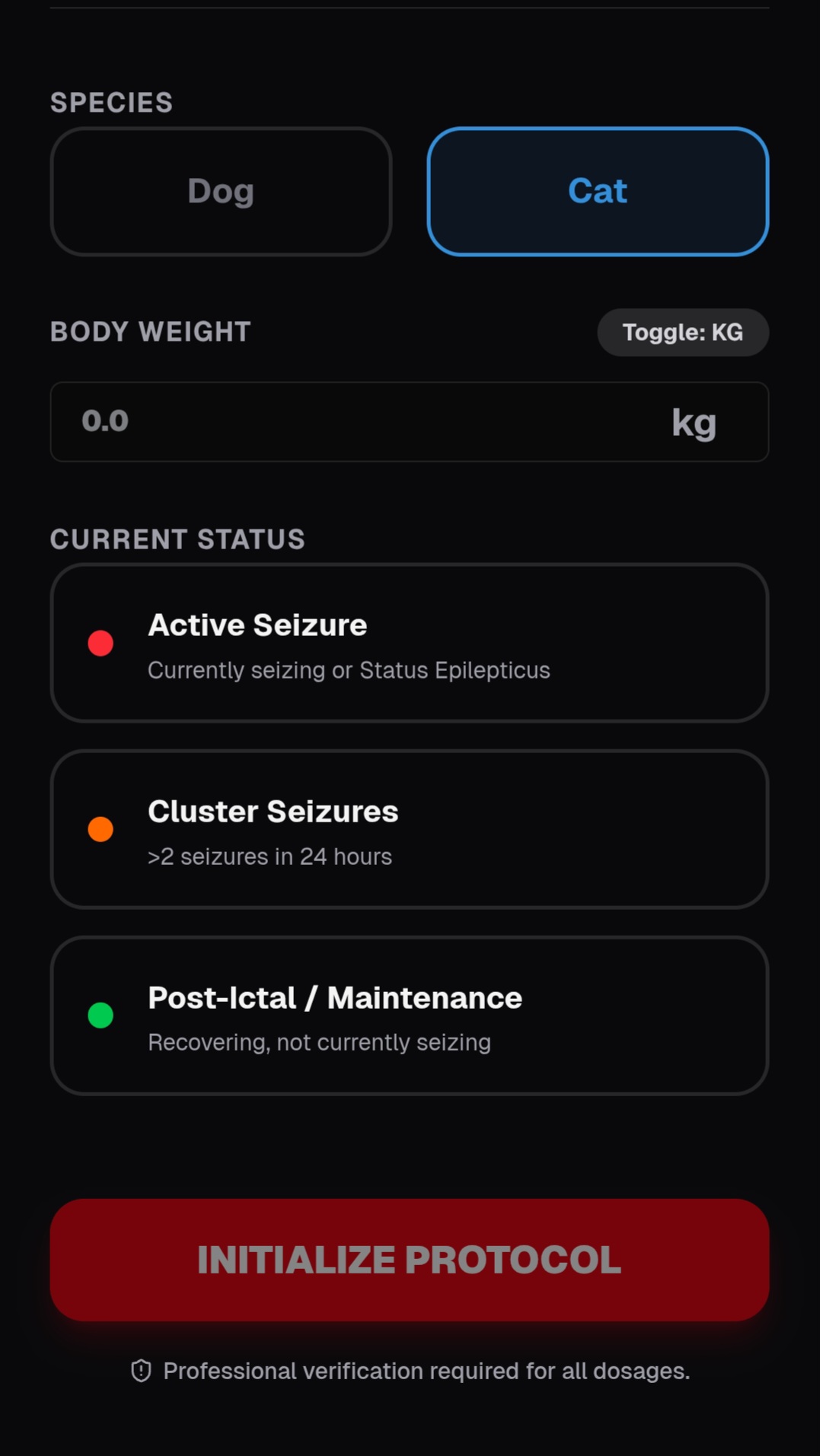 Seizure Control Protocol